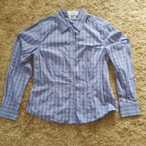Purple button down/button up shirt